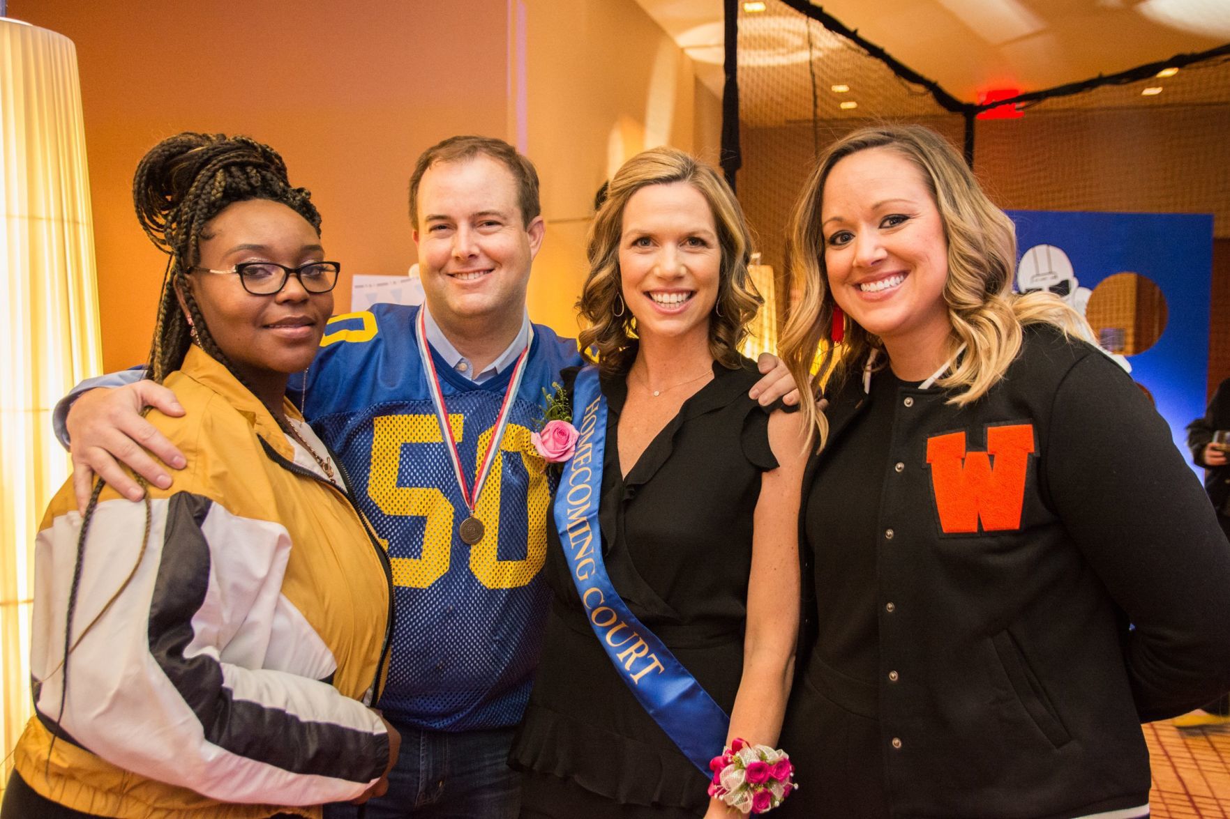 Kelly Haywood, Nelson Spencer, Katie Spencer, Becky Belanger
